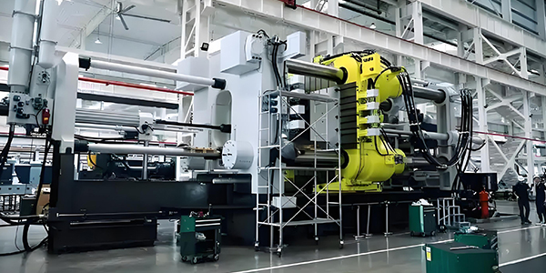 Smart injection molding machine with digital monitoring system