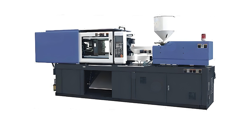 Flowchart showing the injection molding machine selection process