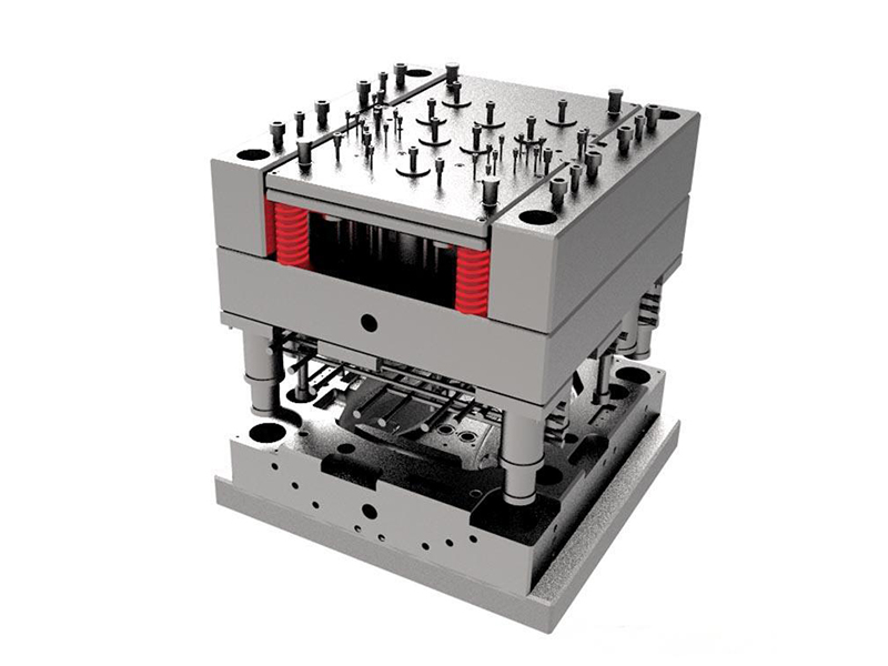 Process parameter control panel on injection molding machine